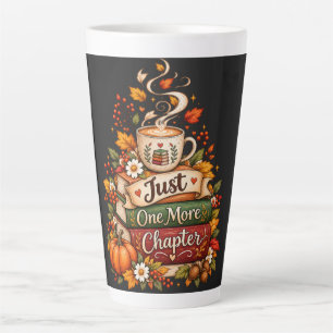 Nog één hoofdstuk - Cozy Fall Boekliefhebber Latte Mok