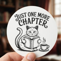 Nog Één Hoofdstuk Kat Leest Een Boek