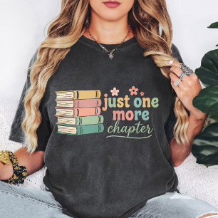 Nog één hoofdstuk Retro Bookworm T-shirt