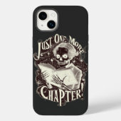 Nog een hoofdstuk Skeleton Reader grappig Case-Mate iPhone Case (Achterkant)