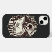 Nog een hoofdstuk Skeleton Reader grappig Case-Mate iPhone Case (Achterkant (horizontaal))