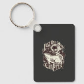 Nog een hoofdstuk Skeleton Reader grappig Sleutelhanger (Voorkant)