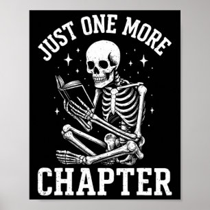 Nog een hoofdstuk Skeleton Reader Leesboek Poster