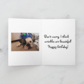 Nog een jaar ouder? Verjaardag Kaart (Binnen)