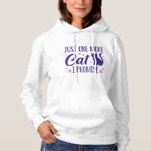 Nog een kat dat ik beloof hoodie