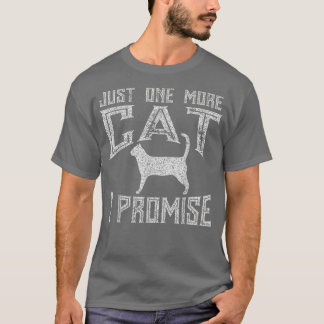 Nog één kat dat ik Kat Lover beloof T-shirt