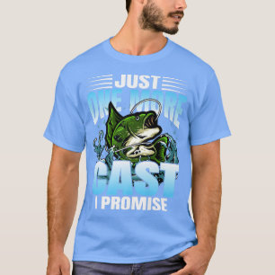 Nog één keer dat ik beloof dat Funny Lover Vist T-shirt