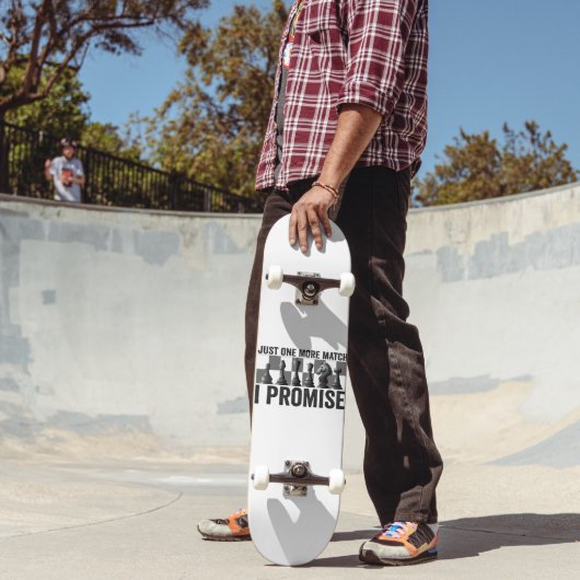 Nog één keer dat ik Funny Chess Lover beloof Skateboard (Buiten 2)