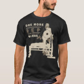 Nog één keer op Jezus Bench drukken T-shirt (Voorkant)