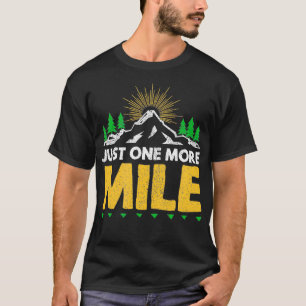 Nog een mijl motivatie Ultra Trail Runner T-shirt