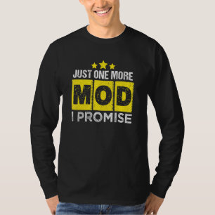Nog één MOD Ik beloof Vaping Gezegde T-shirt