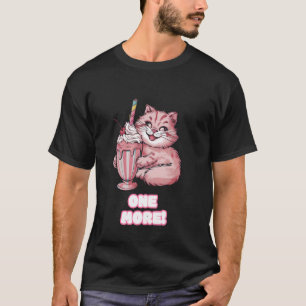 Nog Eén Mop Catey Die Milkshake Drinkt T-shirt