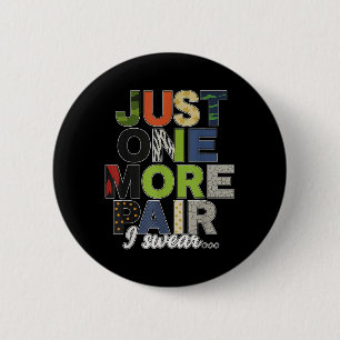 Nog een paar Ik zweer sneaker Scue SS Schattige S Ronde Button 5,7 Cm