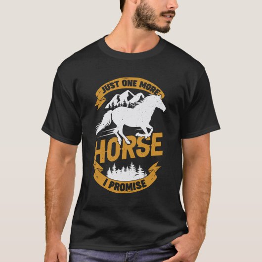 Nog een paard dat ik beloof t-shirt (Voorkant)
