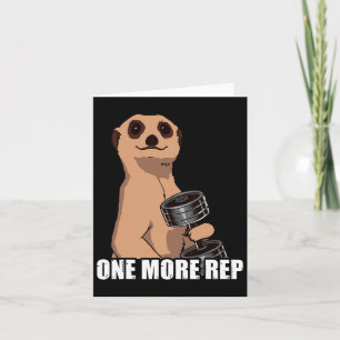 Nog een Rep Gewicht Sport Workout Gym Grappig Body Kaart
