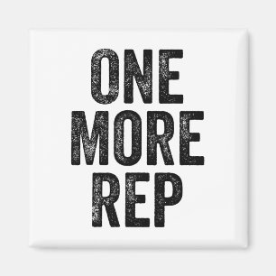 Nog een Rep Gym Gewichtheffer Bodybuilder Magneet