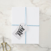 Nog één rij - cadeaulabel (Met Touw)