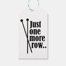 Nog één rij - cadeaulabel