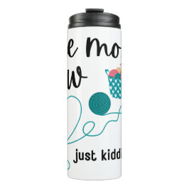 Nog één rij (grapje) thermosbeker