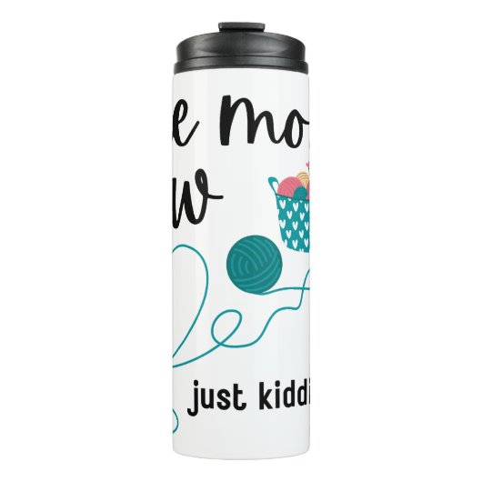 Nog één rij (grapje) thermosbeker (Voorkant)