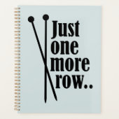 Nog één rij - planner (Voorkant)