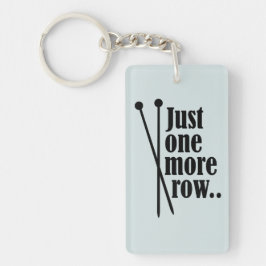 Nog één rij - sleutelhanger