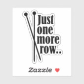 Nog één rijtje - vinyl sticker (Vel)