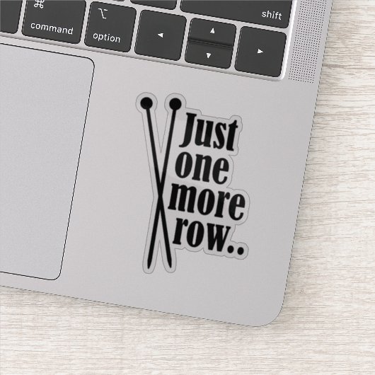 Nog één rijtje - vinyl sticker (Detail)
