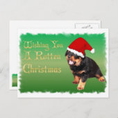 Nog een rotkerst feestdagenkaart (Voorkant / Achterkant)