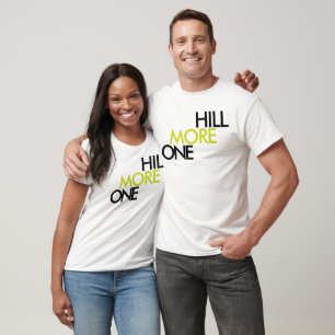 Nog een Shirt met een heuvelbaan
