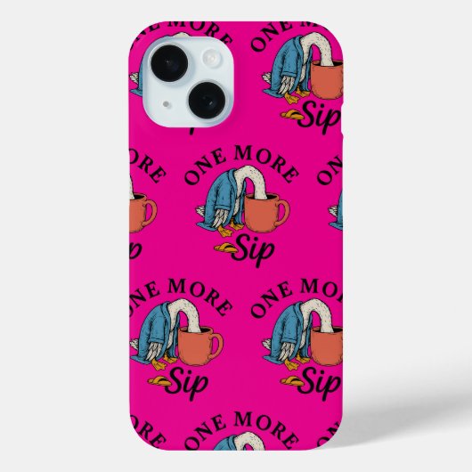 Nog één slok Case-Mate iPhone case (Achterkant)