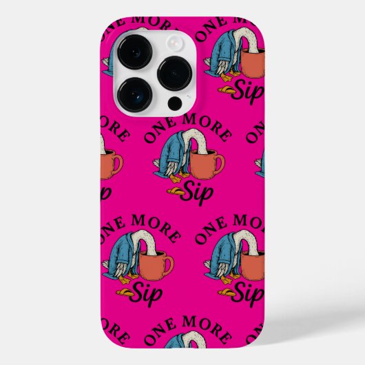 Nog één slok Case-Mate iPhone case (Achterkant)