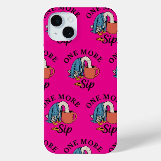 Nog één slok Case-Mate iPhone case (Achterkant)