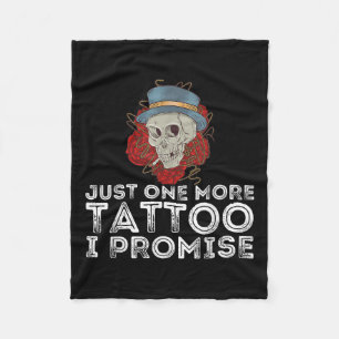 Nog één Tattoo dat ik beloof - Tatoeage & amp; T Fleece Deken
