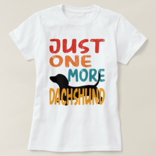 Nog een teckel t-shirt