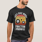 Nog een tractorbelofte Funny Tractor Husban T-shirt (Voorkant)