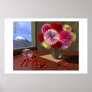 Nog een Uitzicht Fuji Poster