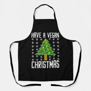 Nog een veganistische kerst schort