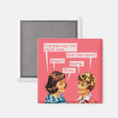 Nog één....wijn magneet (Voorkant / Achterkant)