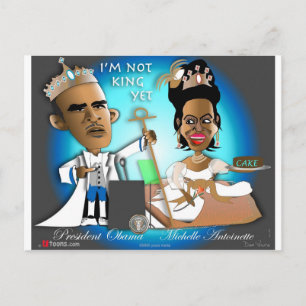 Nog geen koning briefkaart