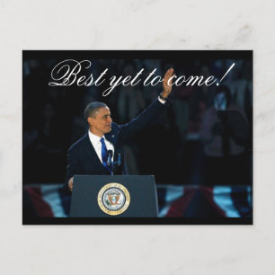 Nog het beste om OBAMA Historische herverkiezing t Briefkaart