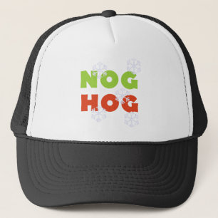 Nog Hog Holiday Tshirts en Gifts Trucker Pet