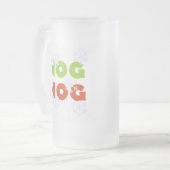 Nog Hog Matglas Bierpul (Voorkant links)