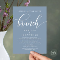 Nog lang en gelukkig na de brunch, na de bruiloft