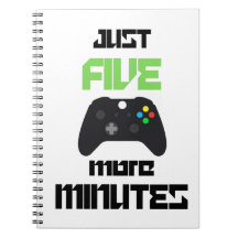 Nog maar 5 minuten voor games Spiral Photo Notitie