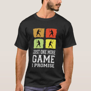 Nog maar één spelletje ik beloof het Tennis Grappi T-shirt