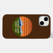 Nog meer zorgen minder Hoesje-Mate iPhone Case (Achterkant (horizontaal))
