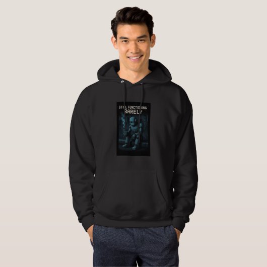 Nog Net Functionerend Hoodie (Voorkant volledig)