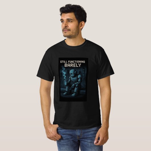 Nog Net Functionerend T-shirt (Voorkant volledig)