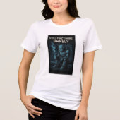 Nog Net Functionerend Tri-Blend Shirt (Voorkant)